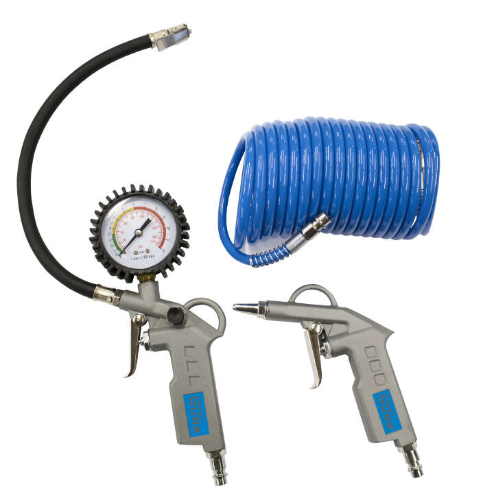 Güde Druckluft-Set 3tlg. Metall